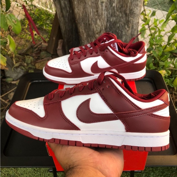 Nike Dunk Low “Team Red” Size 9.5 Men’s - Picture 4 of 8